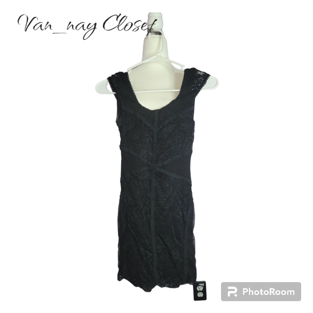 H&M Divided black lace dress